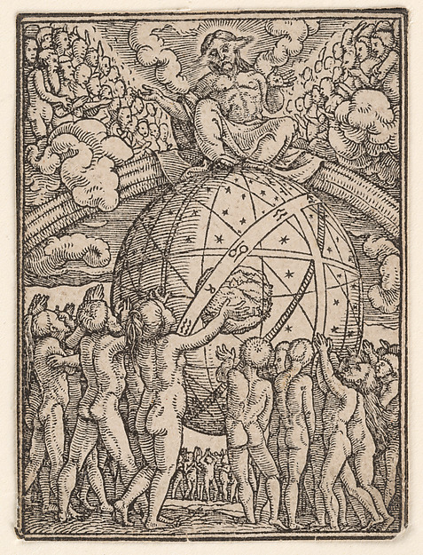 The Last Judgment, from "The Dance of Death" by Hans Holbein the Younger