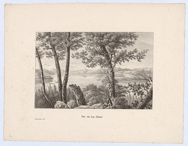 Vue du Lac Diane