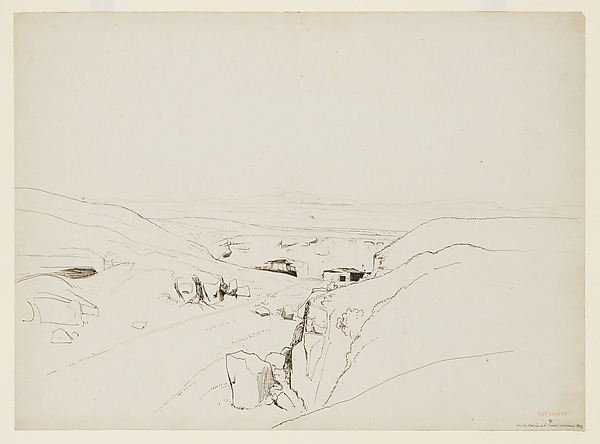 View of the Quarries at Cervara