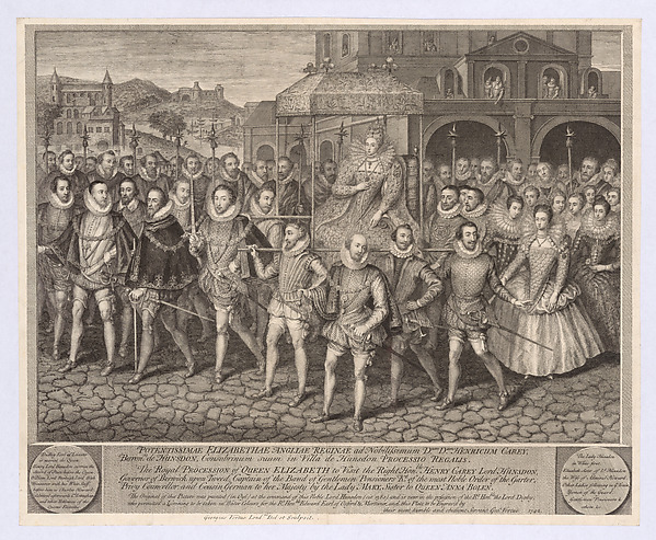 The Royal Procession of Queen Elizabeth