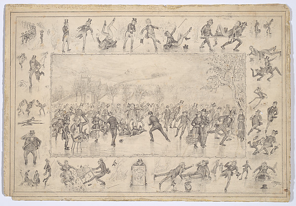 Skating on Duddingston Loch and Sketches on the Ice