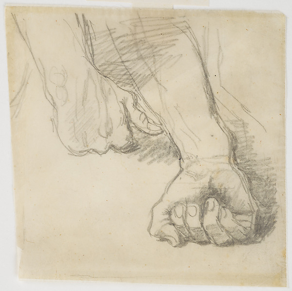 Study of Hands for "Christ Among the Doctors" by Jean Auguste Dominique Ingres