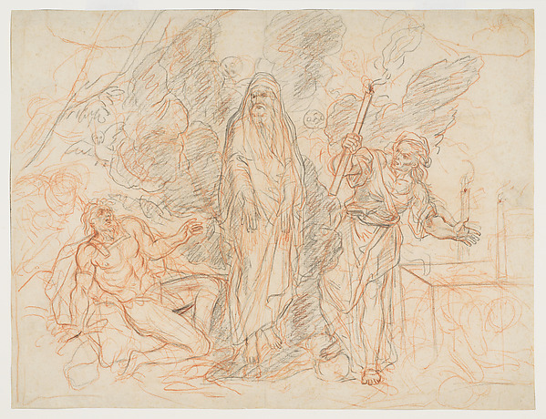 The Shade of the Prophet Samuel Invoked by King Saul and Conjured by the Witch of Endor