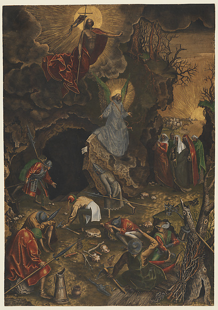 The Resurrection by Philips Galle