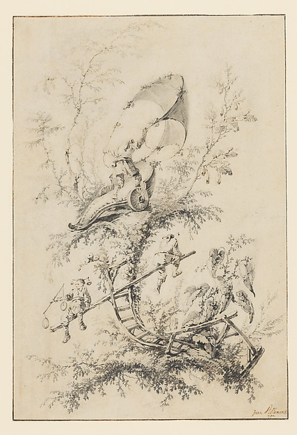 Design for the "Cahier de Balançoires Chinoises" by Jean Pillement, The Metropolitan Museum of Art