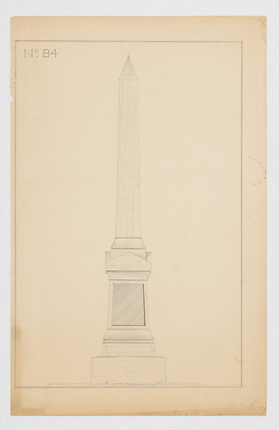 Obelisk Grave Monument, No. 84