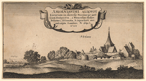 Title page to "Amoenissimi Aliquot Locorum in divertis Provincys" by Wenceslaus Hollar, The Metropolitan Museum of Art