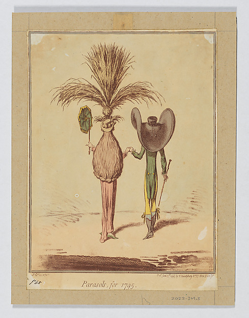Parasols for 1795 by James Gillray, The Metropolitan Museum of Art