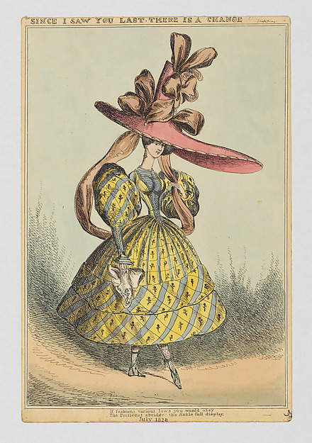 Since I Saw You Last There is a Change!!! If fashions various laws you would obey–The Petticoat abridge: the Ankle full display