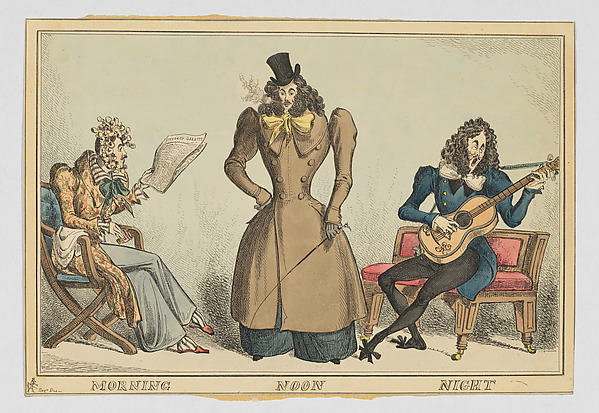Morning Noon and Night by William Heath ('Paul Pry'), The Metropolitan Museum of Art