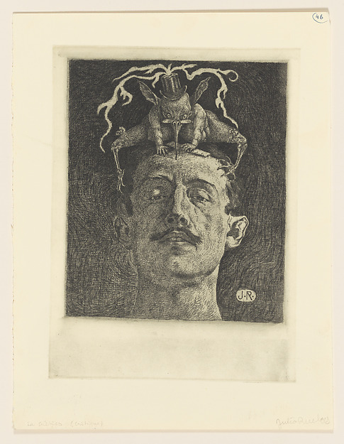 The Critic by Julio Ruelas, The Metropolitan Museum of Art
