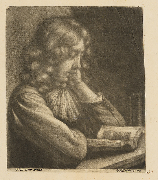 Boy Reading a Book by Wallerant Vaillant, The Metropolitan Museum of Art