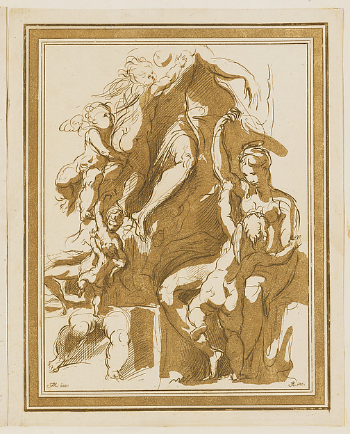 Study of Venus and Cupid, from "Prove di Vari Rami Inediti [...]"