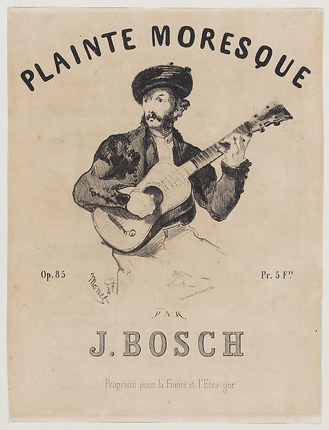 Plainte Moresque by Edouard Manet, The Metropolitan Museum of Art