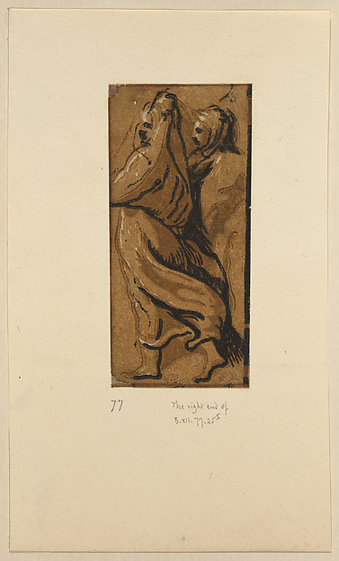 Right hand section of St Peter preaching to the apostles by Niccolò Vicentino, The Metropolitan Museum of Art