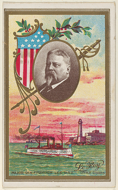 Major General Fitzhugh Lee, U.S. Volunteers, from the "Generals" series (T63), issued by LeRoy Little Cigars