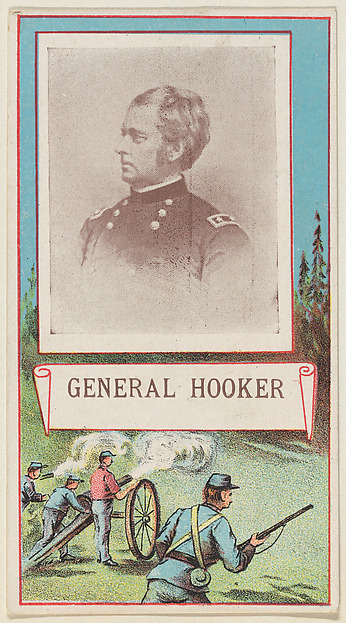 General Hooker, from the "Generals" series (T64), issued by D.H. McAlpin & Co. Tobacco Company