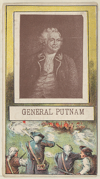 General Putnam, from the "Generals" series (T64), issued by D.H. McAlpin & Co. Tobacco Company