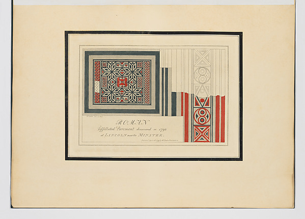 Engravings of the Principal Mosaic Pavements...in Various Parts of Great Britain, also...of Several Subjects in Stained Glass, Volume 1 by William Fowler, The Metropolitan Museum of Art