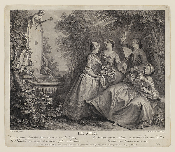 Le Midi (Midday) by Nicolas de Larmessin III, The Metropolitan Museum of Art