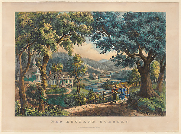 Frances Flora Bond Palmer, New England Scenery