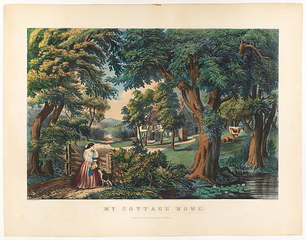 Frances Flora Bond Palmer, My Cottage Home