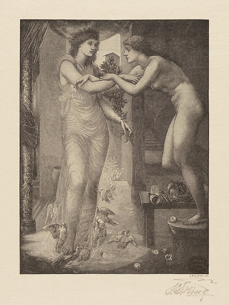 The God-Head Fires, after Burne-Jones, from "Art of the American Wood-Engraver. Forty India Proofs to Accompany the Text of Philip Gilbert Hamerton"