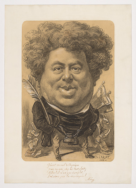 Portrait of Alexandre Dumas