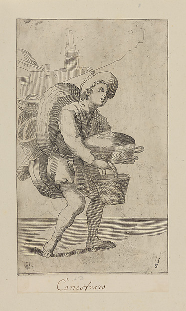 Plate 8: Vendor of baskets