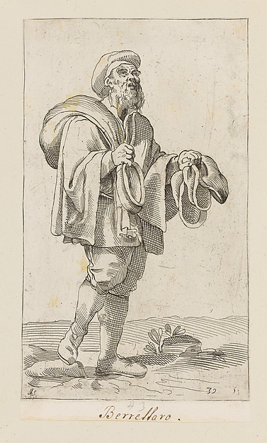 Plate 39: Vendor of Caps