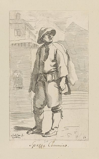 Plate 50: Chimney sweep