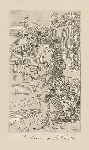 Plate 62: Bird catcher