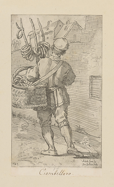 Plate 72: Donut vendor