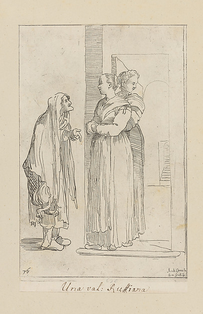 Plate 76: A procuress