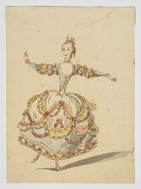 Two Costume Designs for the Ballet or Opera by Louis René Boquet, The Metropolitan Museum of Art