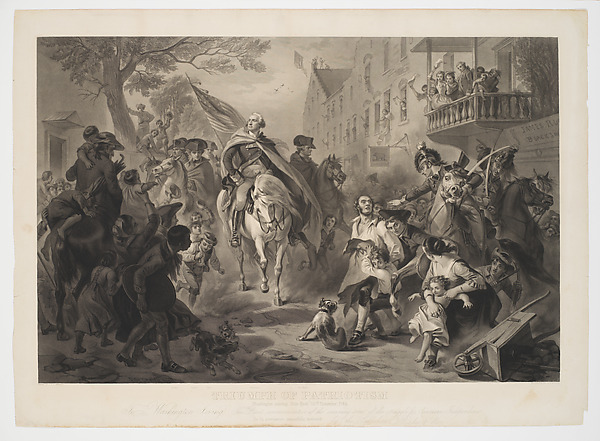 Triumph of Patriotism– Washington Entering New York, 25 November 1783