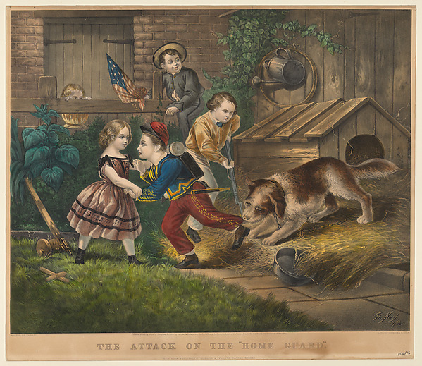 The Attack on the "Home Guard" by Thomas Nast, The Metropolitan Museum of Art