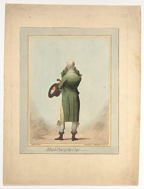 A Back View of the Cape by James Gillray, The Metropolitan Museum of Art