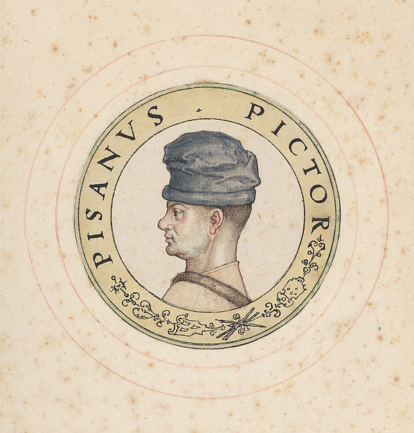 Portrait of Pisanello (after a medal from the workshop of Pisanello) by Georg Pencz, The Metropolitan Museum of Art