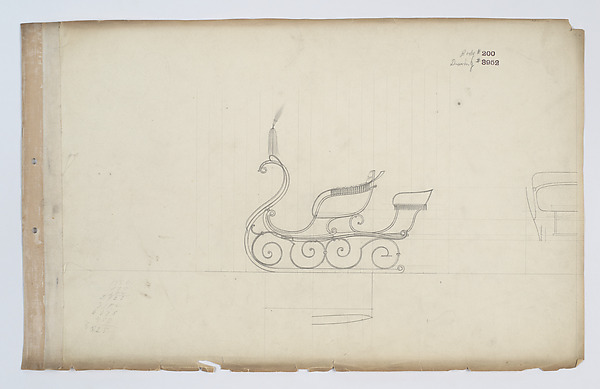 German Rumble Sleigh #3952 by Brewster & Co., The Metropolitan Museum of Art