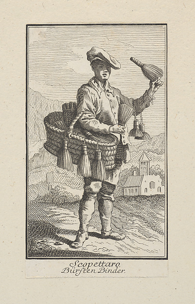 Plate 1[l]: Brush vendor