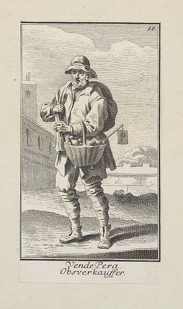 Plate 10[r]: Fruit vendor