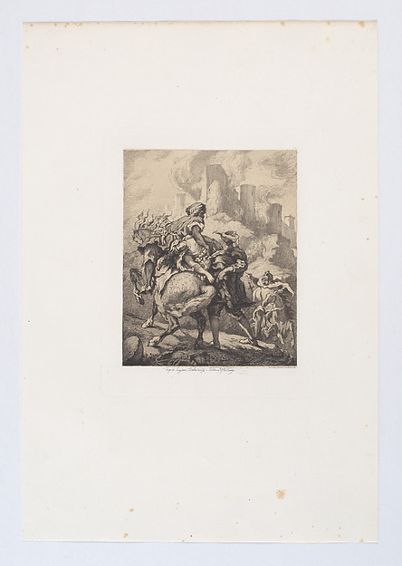 The Abduction of Rebecca by Edmond Hédouin, The Metropolitan Museum of Art