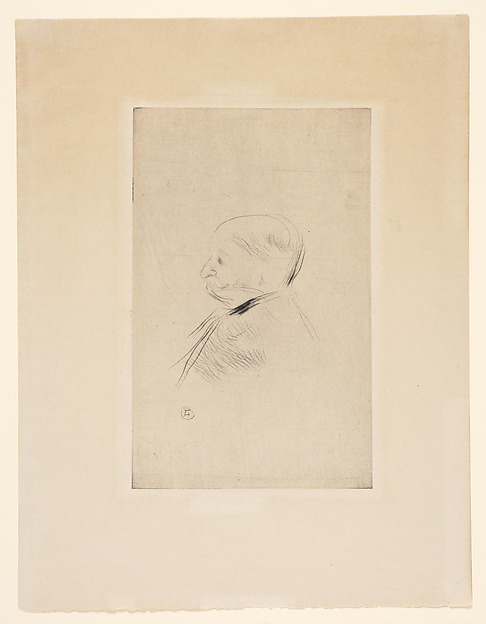 Portrait of Mister X by Henri de Toulouse-Lautrec, The Metropolitan Museum of Art