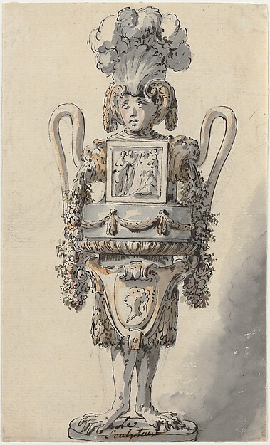 Caricature of a Sculptor