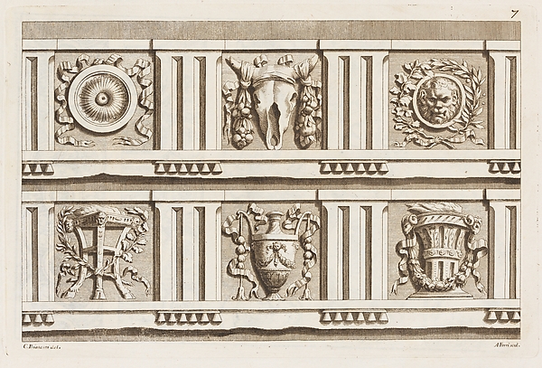 Esemplare di Alcuni ornati, per la gioventù amante del Disegno