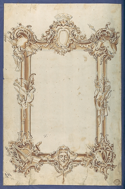Picture Frame, in Chippendale Drawings, Vol. I