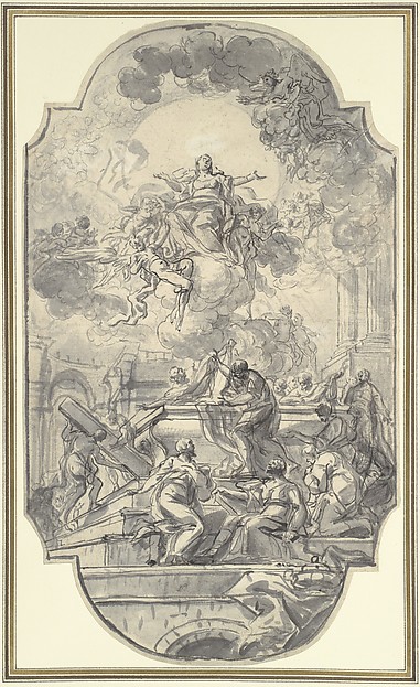 The Assumption of the Virgin by Francesco de Mura