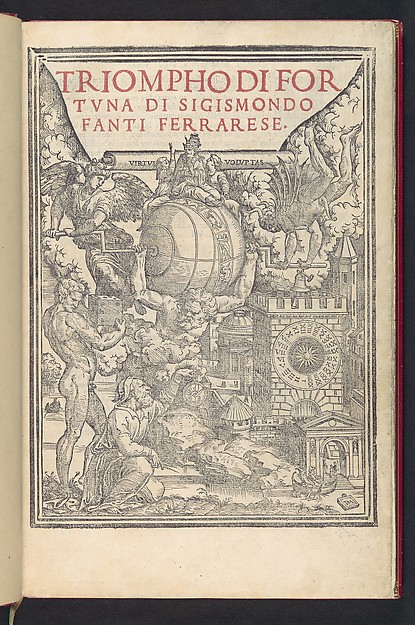 Triompho di Fortuna by Sigismundo Fanti, The Metropolitan Museum of Art