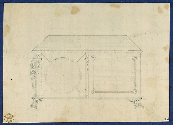 French Commode, from Chippendale Drawings, Vol. II